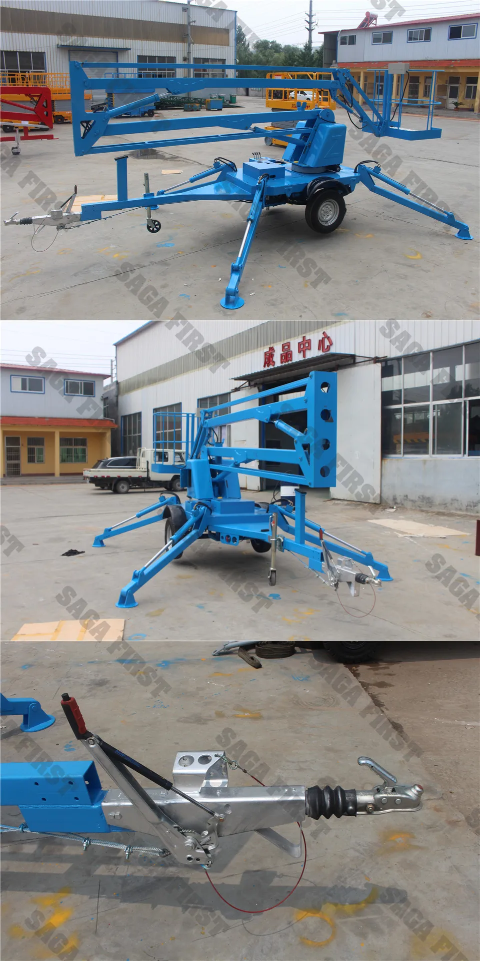 spider boom lift table platoform