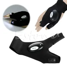 1 шт. Водонепроницаемый перчатка правая рука светодиодный фонарик рыбной ловли ночное средство