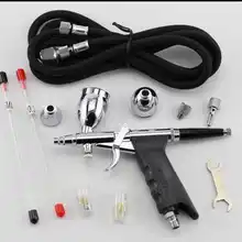 Заводская цена 0.3/0.5/0.8 мм 3 в 1 воздушный Кисточки пистолет набор, Кисточки спрей комплект