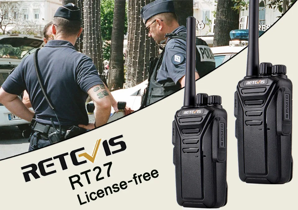 2 шт Retevis RT27 Walkie Talkie лицензий PMR/FRS 0,5 W/2 W PMR446 UHF 16/22CH VOX CTCSS/DCS скремблер Портативный двухстороннее радио