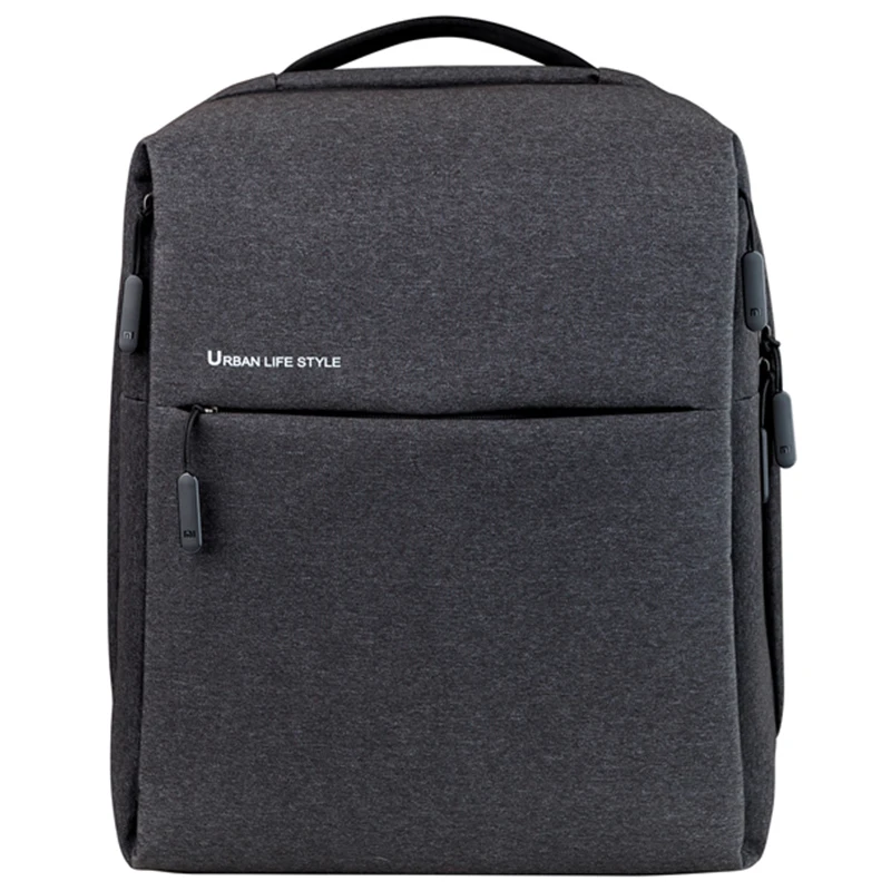 

Original xiaomi Minimalist City Backpack XiaoMi Backpack Urban Life Style Polyester Simple Schoolbag laptop bag for business