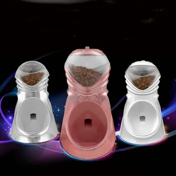 

Mini Automatic Pet Feeder Portion Control Dry Food Dispenser Batteries Power
