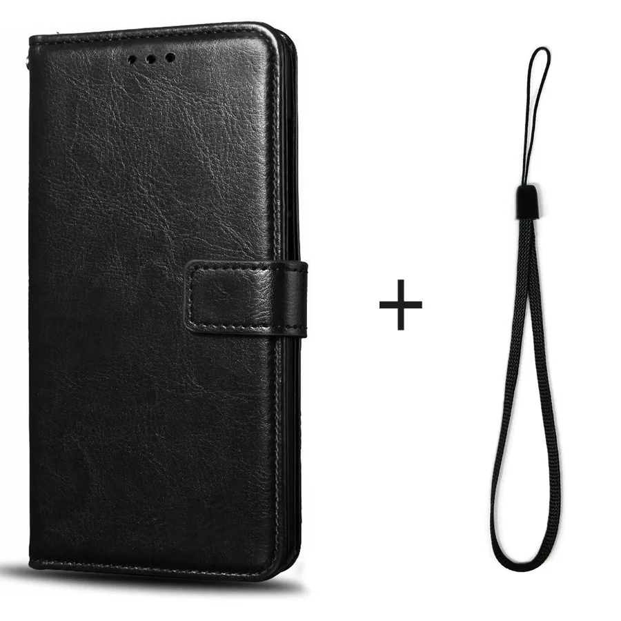 For Meizu M6T Case 5.7'' Silicone TPU Cover flip leather case For Meizu M6T Case M6 T Cover Funda for Meizu M 6T M811H phone bag - Цвет: Style 1 Black