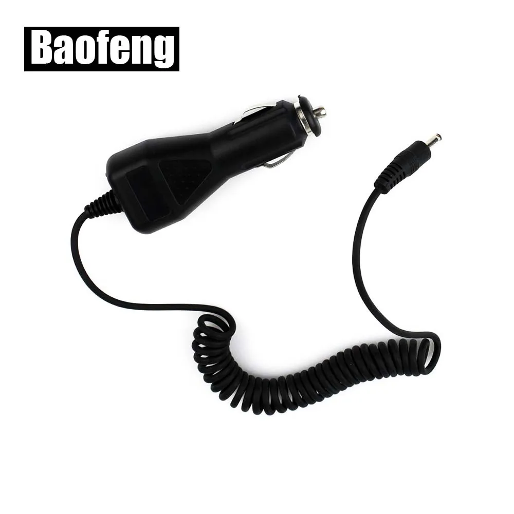Baofeng автомобильное зарядное устройство кабель 2 5 мм для BAOFENG UV-5R 3800mAh батарея Walkie