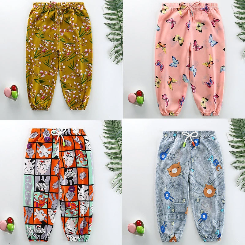 

Baby Girls Pants Hot New Summer Autumn Cotton Baby Mosquito Bites Pants Sports Casual Boys Pants Baby Girls Clothes