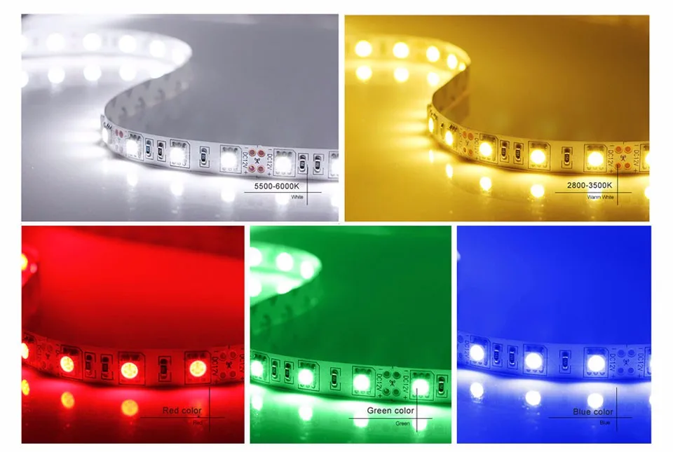 DC 12 В 5 м 300 светодиодный IP65 IP20 не водонепроницаемый 5050 SMD RGB светодиодный светильник 3 линии в 1 высокое качество лампа лента для дома светильник ing