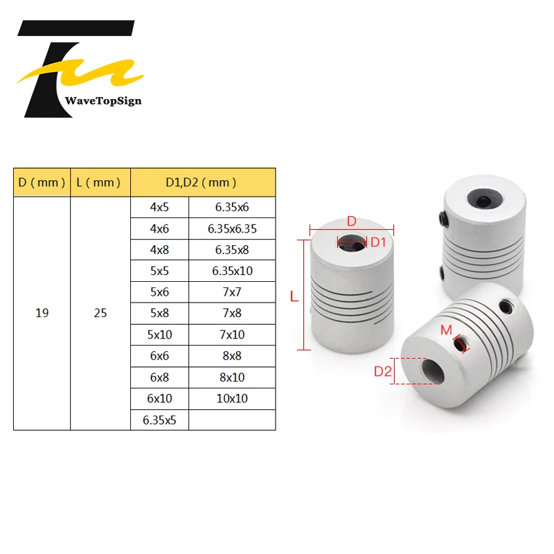Fevas 4x6 D20L25 BF Series Aluminium Polyurethane Flexible Coupling Shaft Coupler Encoder CNC Stepper Motor Fevas 4x6 D20L25 BF Series Aluminium Polyurethane Flexible Coupling Shaft Coupler Encoder CNC Stepper Motor