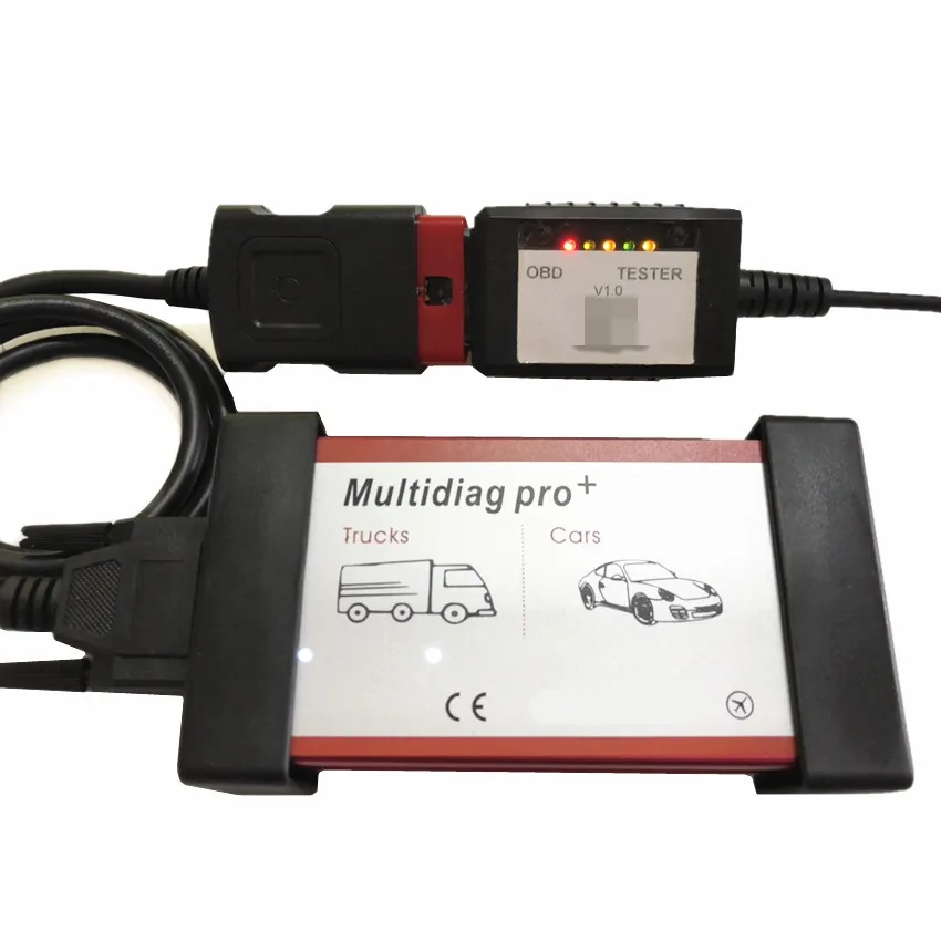 10 шт./лот DHL OBDIICAT-CDP Multidiag Pro Новый дизайн одной платы без Bluetooth новый VCI Авто OBD2 автомобильный диагностический сканер