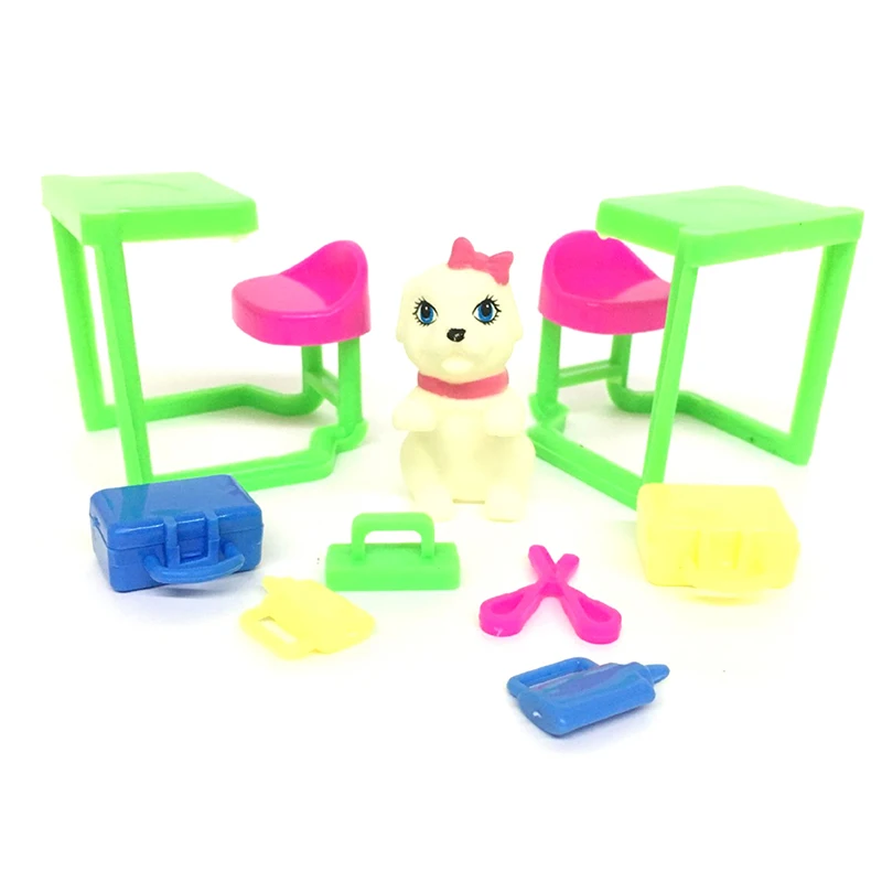 

9Pcs/set Medical Equipment Pets Puppet Dog Medical Kit For Doll Baby Accessories High Quality