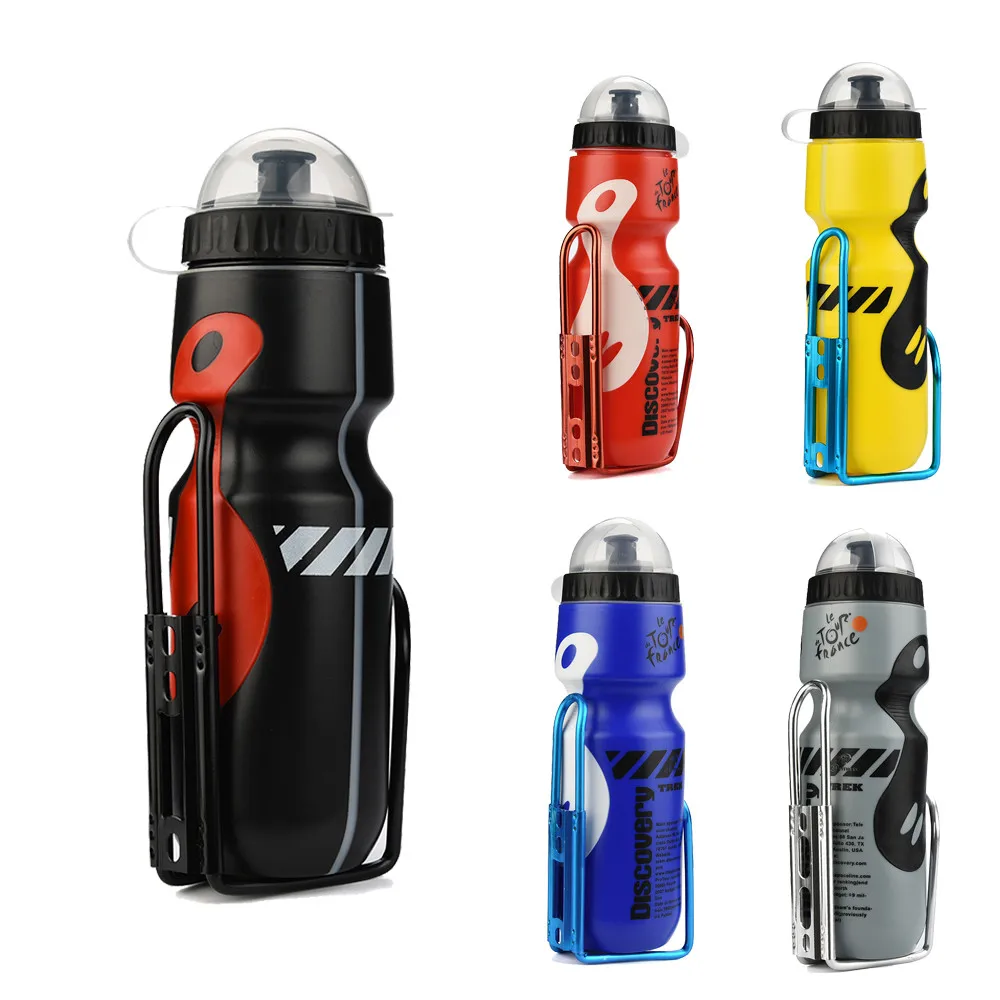 

650ML Cycling Outdoor Water Kettle Bottle Holder Set Premium Cage Rack Mountain Bike Bicycle Kit Cheap Dropshipping#0430
