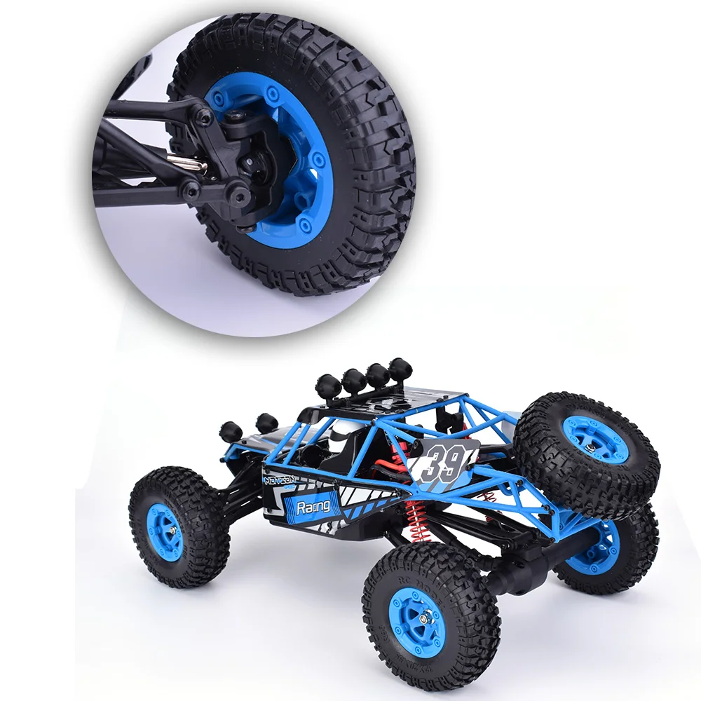JJRC Q39 RC автомобиль 1:12 2 4G 4WD пустынный короткий грузовик RTR 35 км/ч быстрая скорость с
