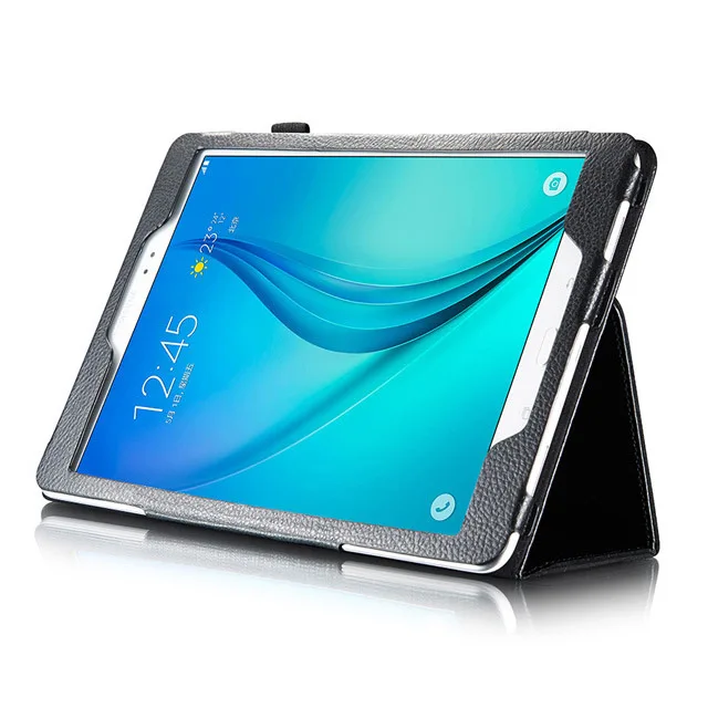 Чехол из искусственной кожи для Samsung Galaxy Tab A 8 0 T350 T355 Lichi Стильный чехол TabA SM