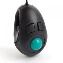 PROMOTION! Hot Portable Finger Hand Held 4D Usb Mini Trackball Mouse