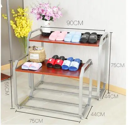 Silver clothing store rack display rack women's clothing store rack iron art display clothing rack running water platform .
