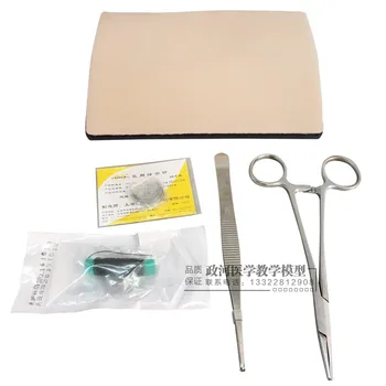 

skin suture practice teaching education model skin Injection model silicone head model