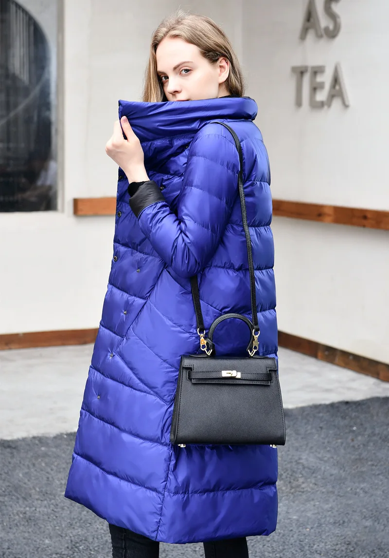 2018 Down Jacket Winter Female Coat Down Jacket New Clothing Brand Winter Clothing Fashionable Female Down jacket Thickening Parka Jacket Coat Female Rabbit Wool Outdoor Warm Coat (1)