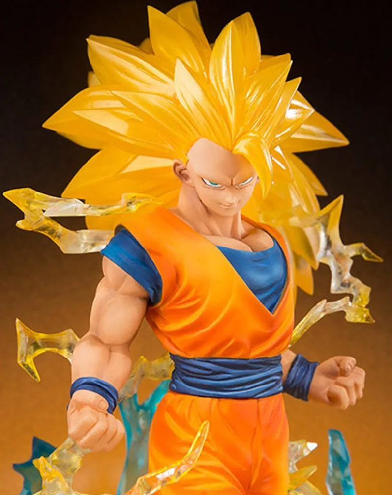 Новое поступление Dragon Ball Z Tamashii nairs Zero Super Saiyan 3 Son Goku Фигурка Гоку в действии 7