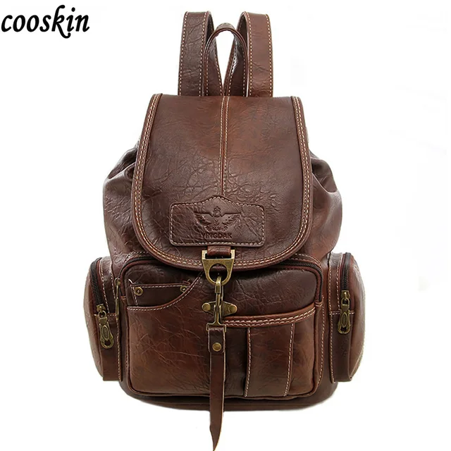 Women Backpack Vintage Backpacks For Age S Fashion Travel Women Backpack Vintage Backpacks For Age S Fashion Travel Pack Bags 2017 High Quality Pu Leather