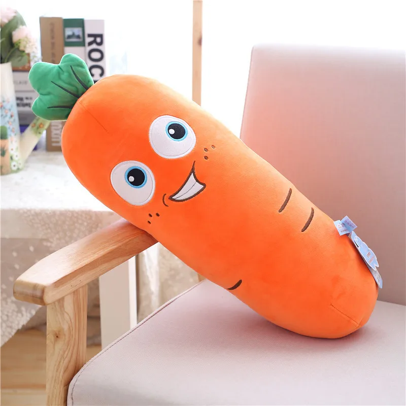 1Pc 50 70Cm Big Lovely Vegetable Carrot Plush Pillow Stuffed Cartoon