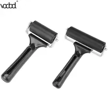 Черный 6/10 см резиновая роликовая щетка резиновый ролик инструменты для изготовления подарка «сделай сам» живопись инструменты для чистки школьные канцелярские принадлежности Лидер продаж