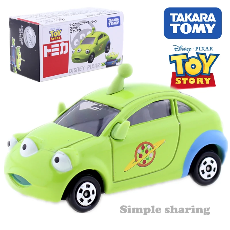 JAPAN TOMY TOMICA DISNEY PIXAR CARS x TOY STORY DIECAST CAR MODEL 
