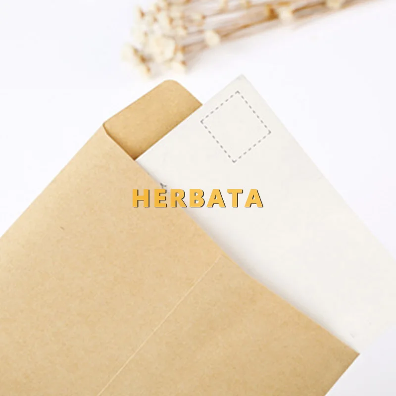 HERBATA(10 шт./лот) в китайском стиле, бумажный конверт для письма, бумажные открытки, школьные и офисные канцелярские CL-2028