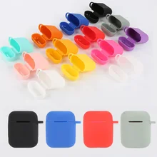 Мягкий силиконовый чехол для Apple Airpods противоударный чехол для Apple гарнитура для Airpods чехол s ультра тонкий Air Pods защитный чехол