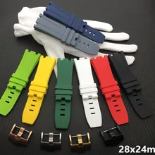 28 мм, ремешок из натурального силикона AP 15703, Королевский водонепроницаемый спортивный ремешок для часов, ремешок для часов Audemars и Piguet, ремень с логотипом, инструменты