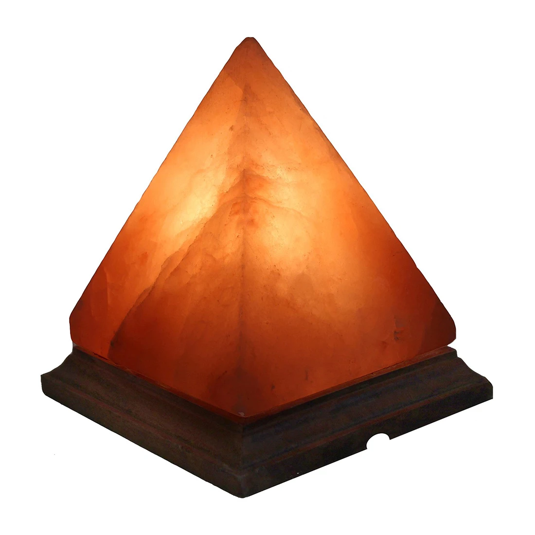 

Best Sale LG-01 7-Inch Himalayan Pyramid Salt Lamp Natural Crystal Rock, 6-8-Pound