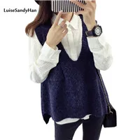 2017-Spring-Autumn-Wool-Sweater-Vest-Women-Sleeveless-O-Neck-Knitted-Vests-Long-Sections-Poullover-Vest