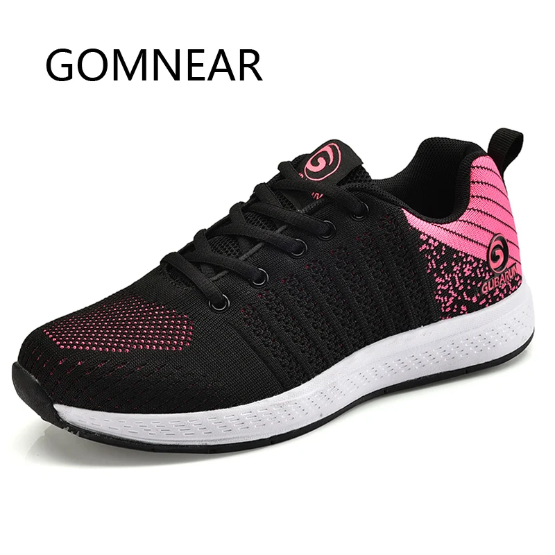 GOMNEAR для женщин спортивная обувь кроссовки для Открытый Свет воздухопроницаемая обувь для бега Новое поступление туризма бег