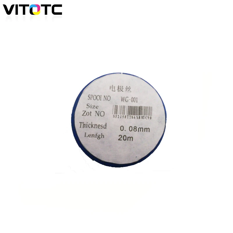 0.08mm Dia Tungsten Electrode Wire Corona Wire Electrode Tungsten