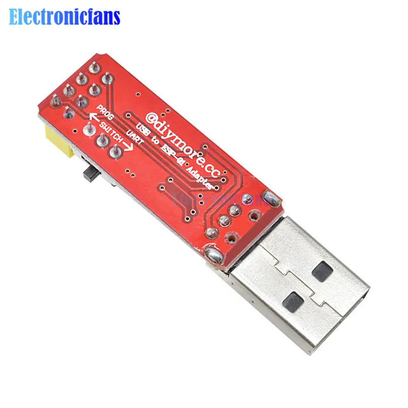 USB к ESP8266 ESP-01 Wi-Fi адаптер модуль w/CH340G USB к ttl драйвер последовательный беспроводной адаптер бортовой 3,3 V LDO для Arduino