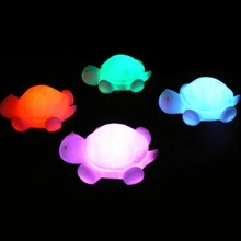 New Arrival 1pcs New Turtle LED 7 Colours Night Light Lamp Party Christmas Decoration Colorful