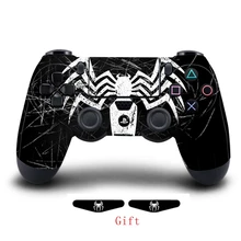 Игра Venom полное покрытие контроллер наклейки кожи для Playstation 4 Dualshock 4 виниловые наклейки для кожи Play Station 4 геймпад протектор