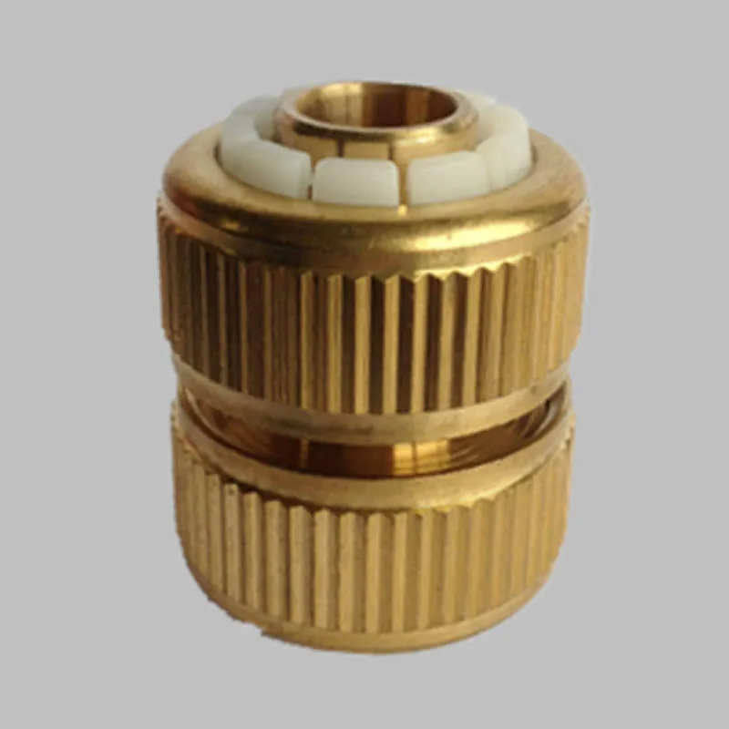 10 Type 3/4" Threaded Brass Hose Tap Connector Garden Water Pipe Adaptor Brass Hose Tap Connector