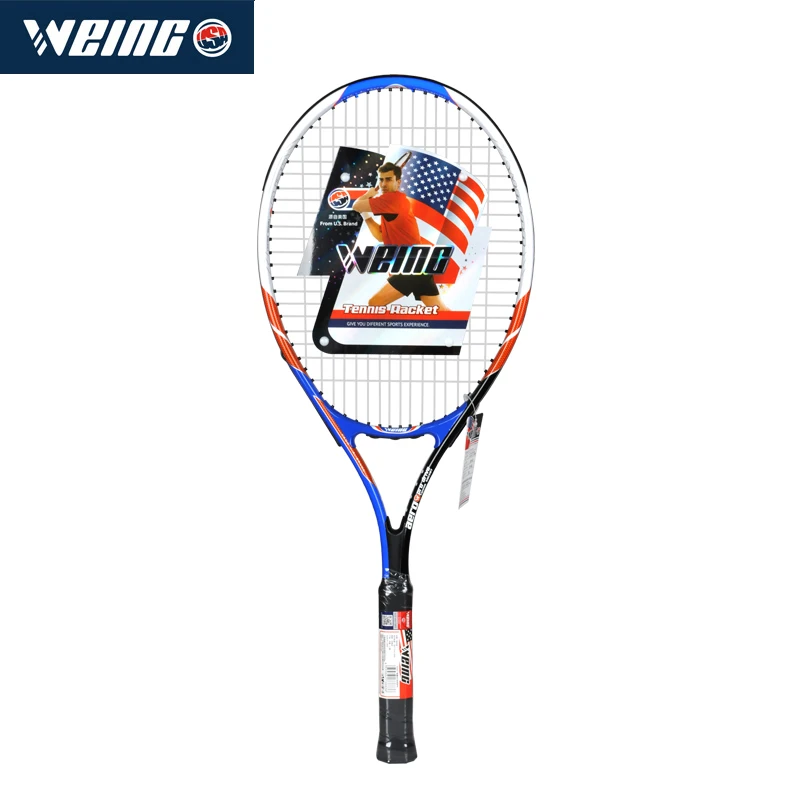 WEING WD-883 профессиональные теннисные ракетки, любитель в помещении, Открытый Обучение предпочтительные продукты, портативные продажи жду вас - Цвет: Многоцветный