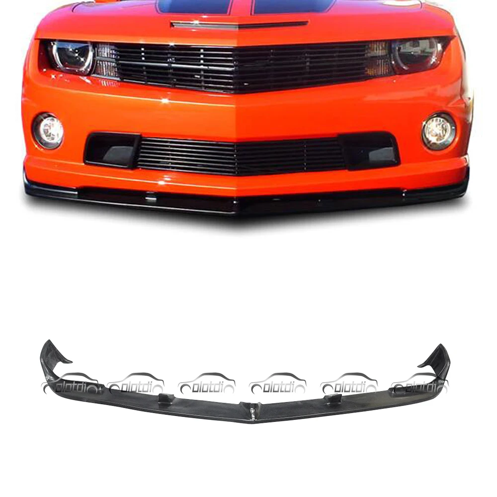 PU Материал стайлинга автомобилей передняя губа спойлер для Chevrolet Camaro V6 2010-2013