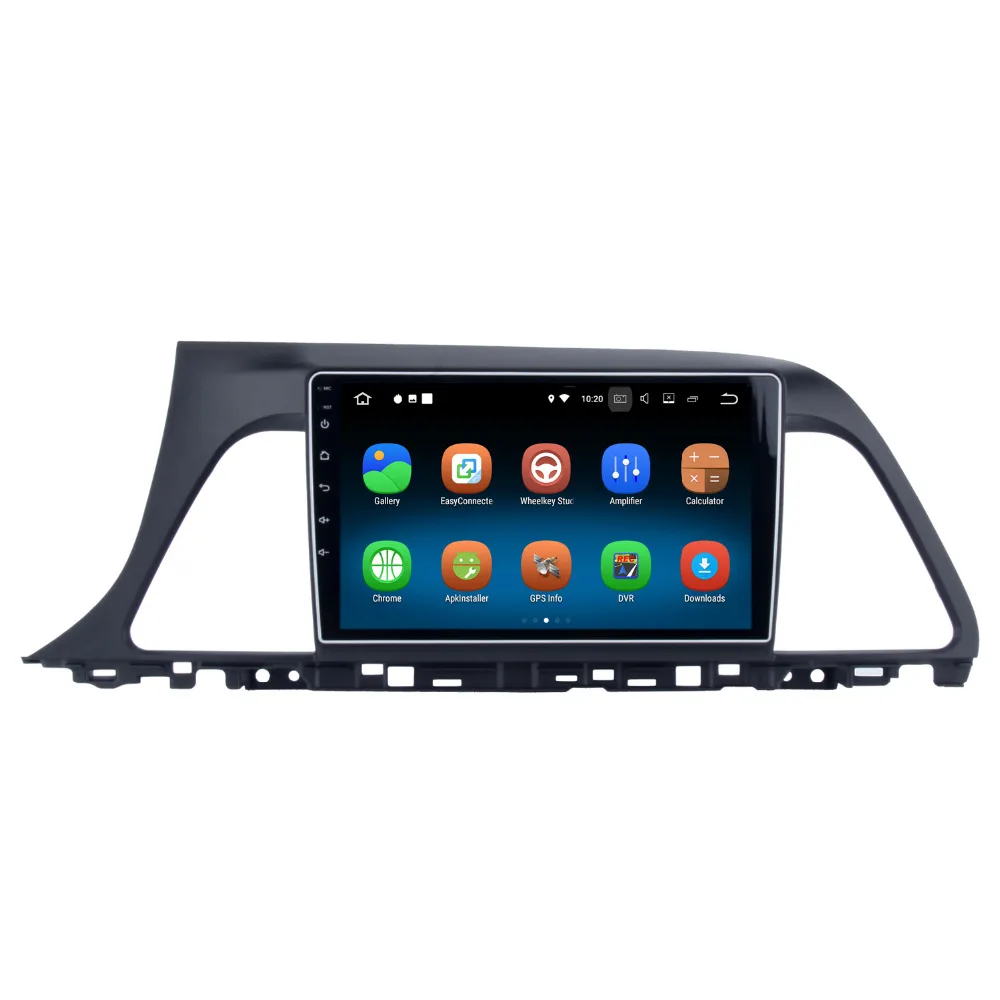 Top COIKA 9" IPS Screen Android 9.0 System Car Head Unit Radio For Hyundai Sonata 2015 GPS Navi SWC 4G BT WIFI 4+64G RAM Octa Core 1