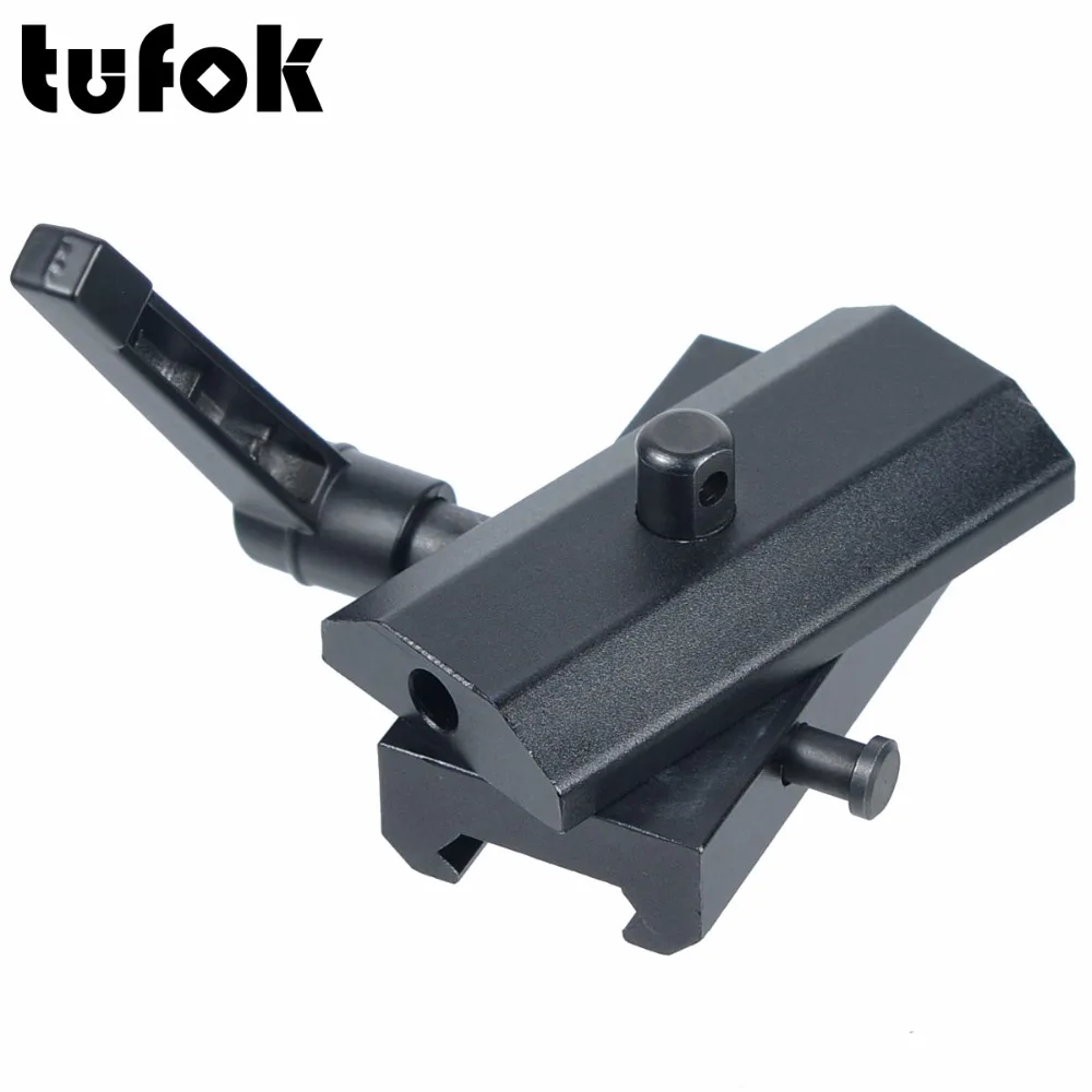 TUFOK Harris Bipod Mount Quick Detach QD Bipod Adapter Bipod For