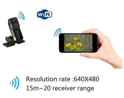 4GB карта + WiFi камера DV Беспроводная IP HD микро мини видеокамера Cam MD81S|Камеры