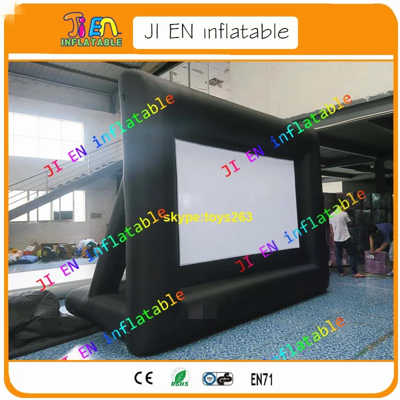 Free shipping 169 inflatable movie screen inflatable projection screen