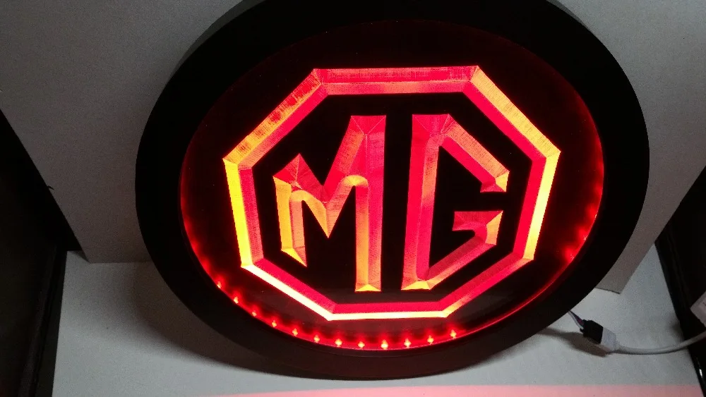 MG Morris Garage RGB светодиодные разного цвета беспроводной контроль пивной бар Пивной клуб Неоновый свет знак специальный подарок