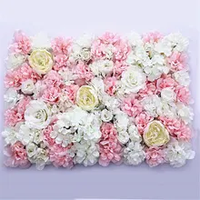 40x60 см искусственный цветок, украшение на стену, дорожная свинцовая Цветочная искусственная Гортензия, пион, роза, цветок для украшения свадебной арки, Флорес, венок