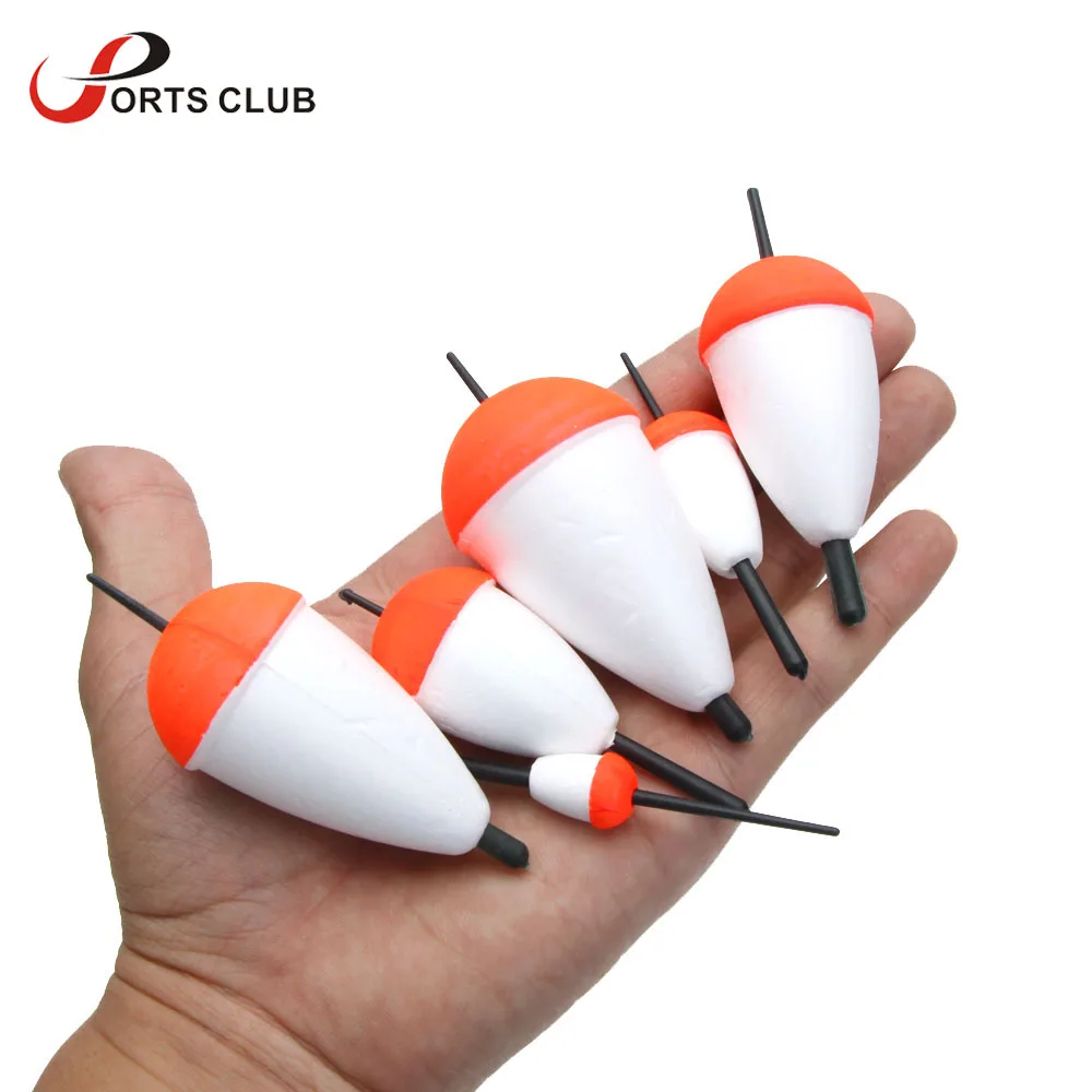 New Fishing Floats Set 6Pcs/Set High Quality Sea Fish Float with Sticks