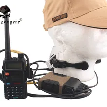 EMERSON военные размер Тактический Горло Mark домофон Mic Wargame Airsoft связи EM8932