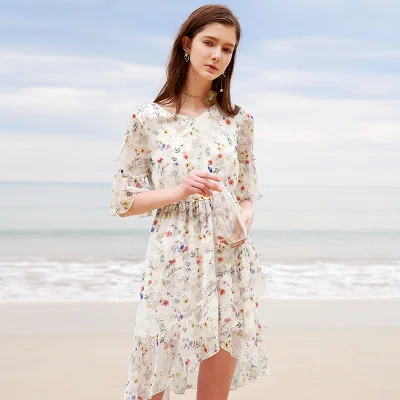 

2019 Big Discount Summer Dresses Asymmetrical Bodycon Print Dress Spike Price Vestido Bandage Dress Club Wear New Arrival