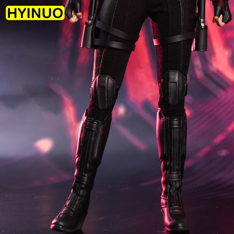 

1/6 Scale Female Combat Boots Woman Military Boots Figure Accessory Long/Short Leather Shoes Boots with Feet F 12'' Action Figur
