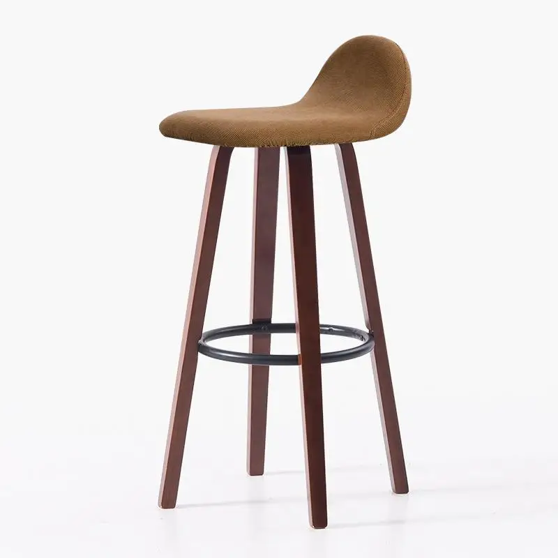 Горячая барный стул спинки кованого Железный барный стул домашний барный стул современный минималистский барный твердой древесины Nordic высокий - Цвет: style 11