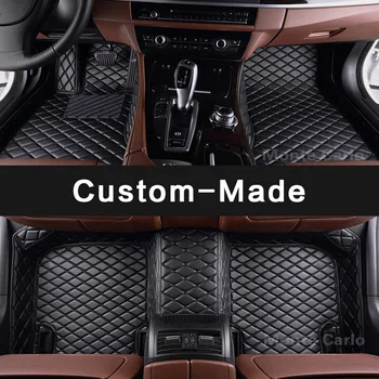 

Customized car floor mats for BMW X3 E83 F25 X5 M E70 F15 X6 E71 E72 F16 Z4 E85 E89 luxury car-styling rugs carpet liners
